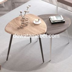 Coffee Table Size 65 - Xavier CHITOSE / Matte Brown - Natural